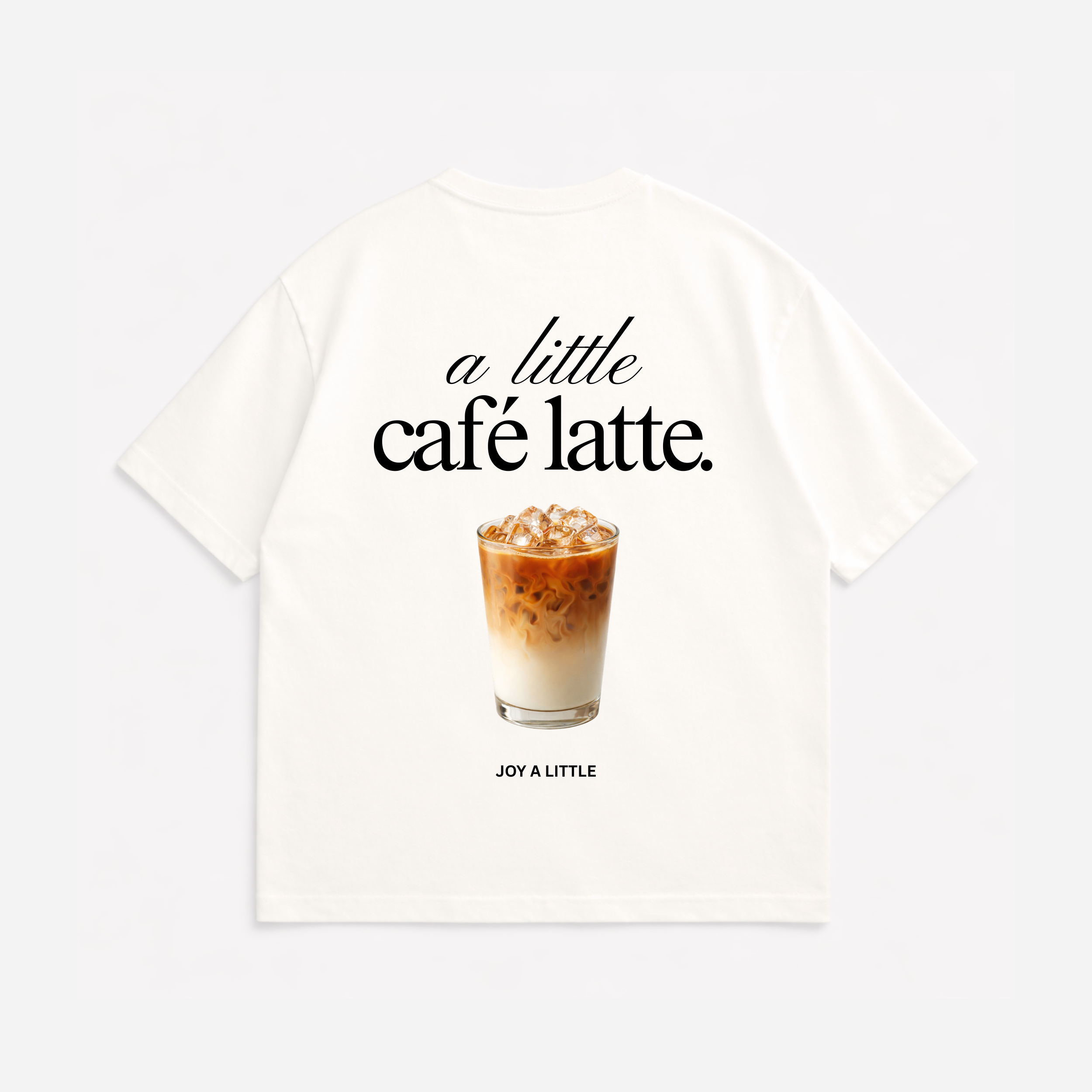 A Little Cafe Latte Tee – Joy A Little