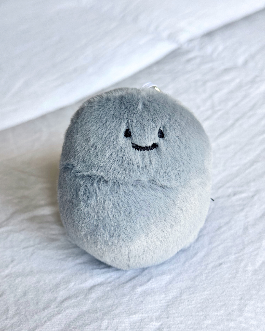 Blu Fuzz Keychain