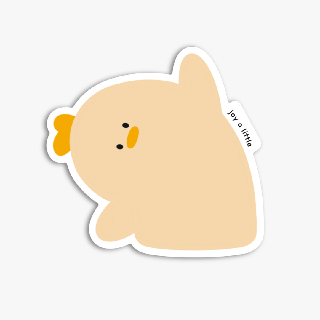 Duckin Theodore Sticker