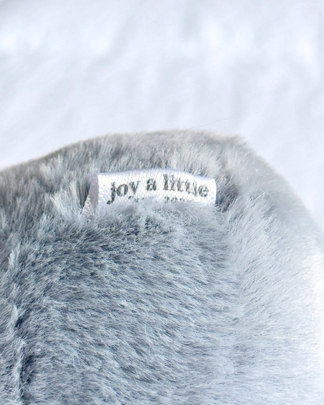 Blu Fuzz Keychain