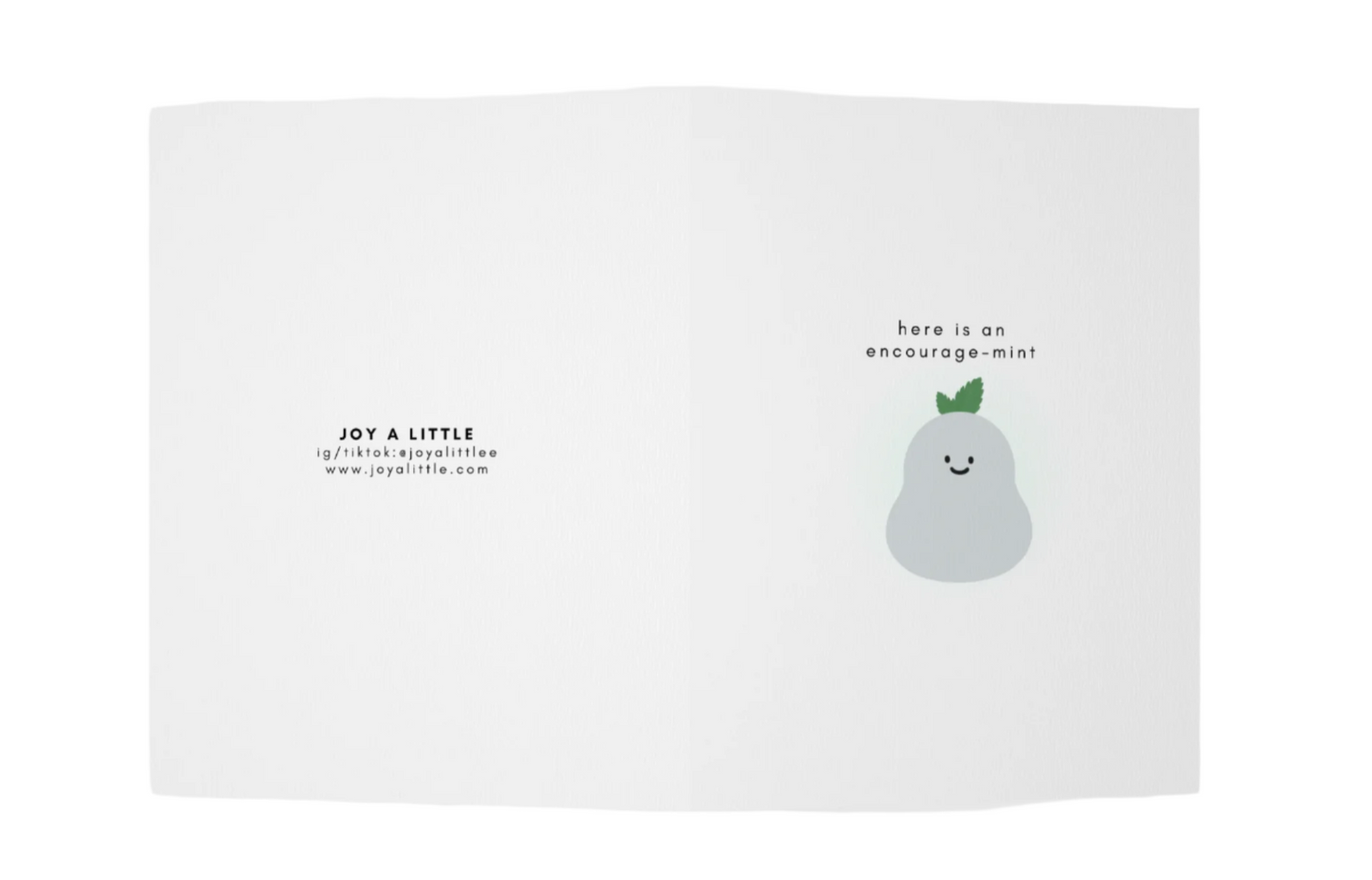 Encourage-mint Card