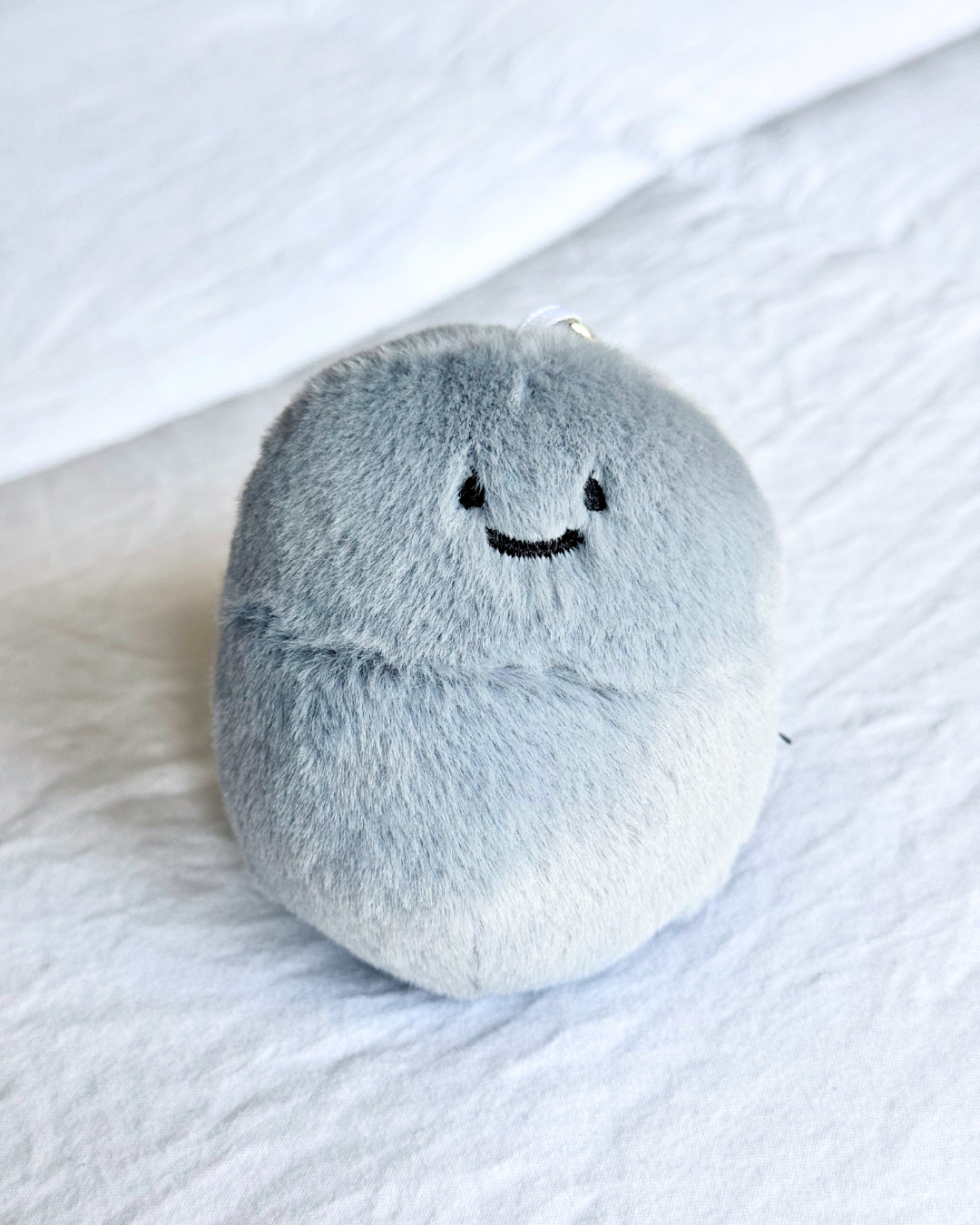 Blu Fuzz Keychain