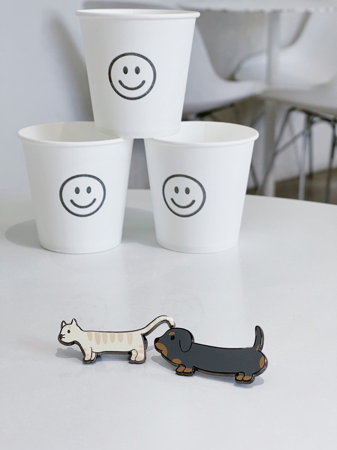 Teddy & Max Pin
